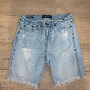 Hollister Men’s Jean Shorts Distressed